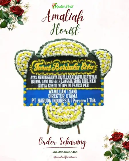 Papan Bunga Duka Benda